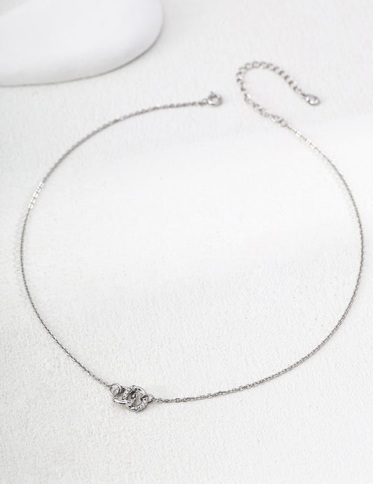 Petite Rose Pendant Necklace – view 2