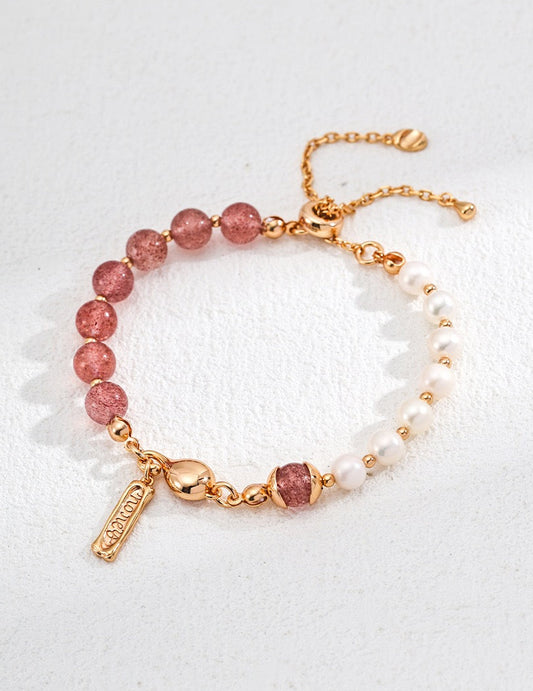 Jardin Gemstone Pearl Bracelet — view 2