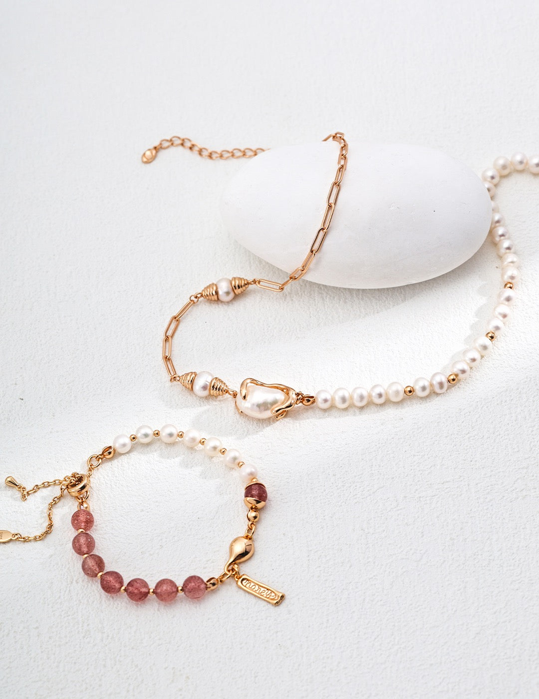Jardin Gemstone Pearl Bracelet — view 5
