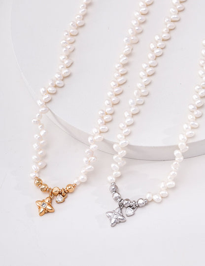Celeste Pearl Necklace