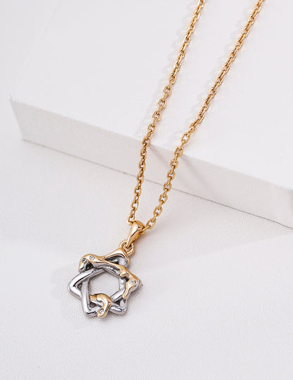 Étoile Entwined Pendant Necklace – view 2