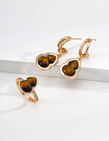 Calebasse Mother-of-Pearl Earrings