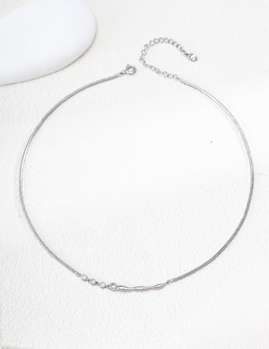 Ondine Sculpted Chain Necklace – view 7