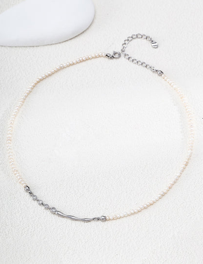 Ondine Sculpted Chain Necklace – view 6