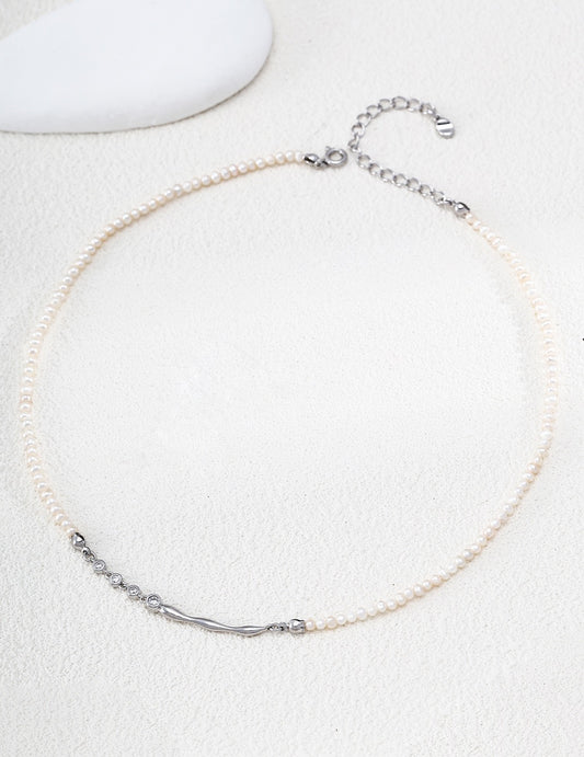 Ondine Sculpted Chain Necklace – view 6
