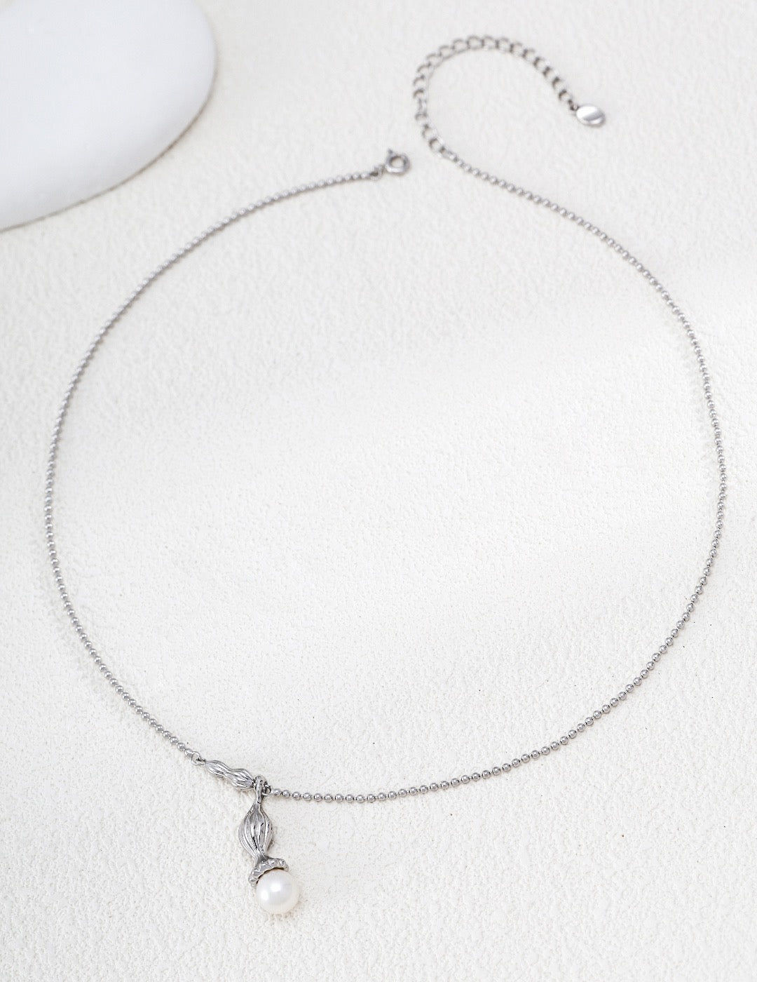 Calebasse Pearl Charm Necklace – view 3