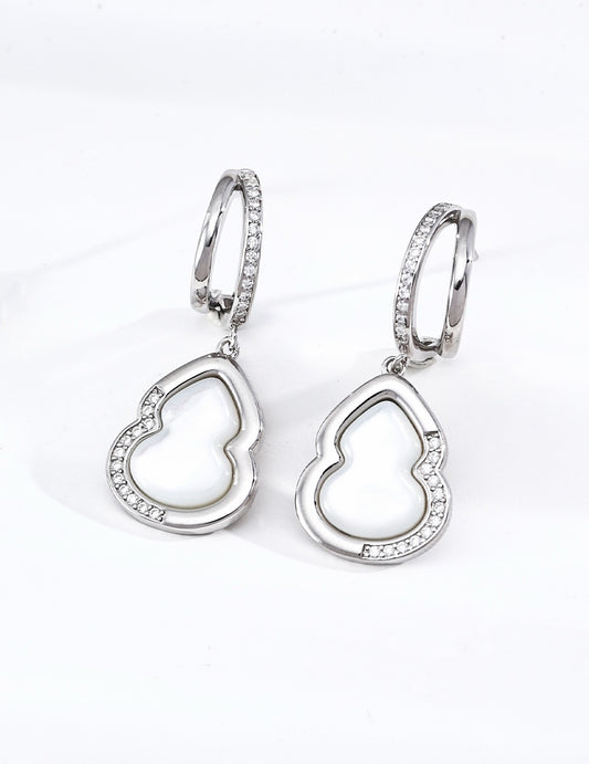 Calebasse Mother-of-Pearl Earrings