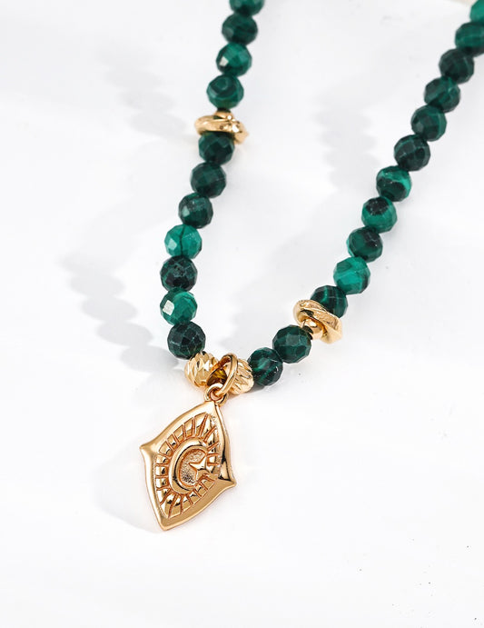 Forêt Beaded Talisman Necklace