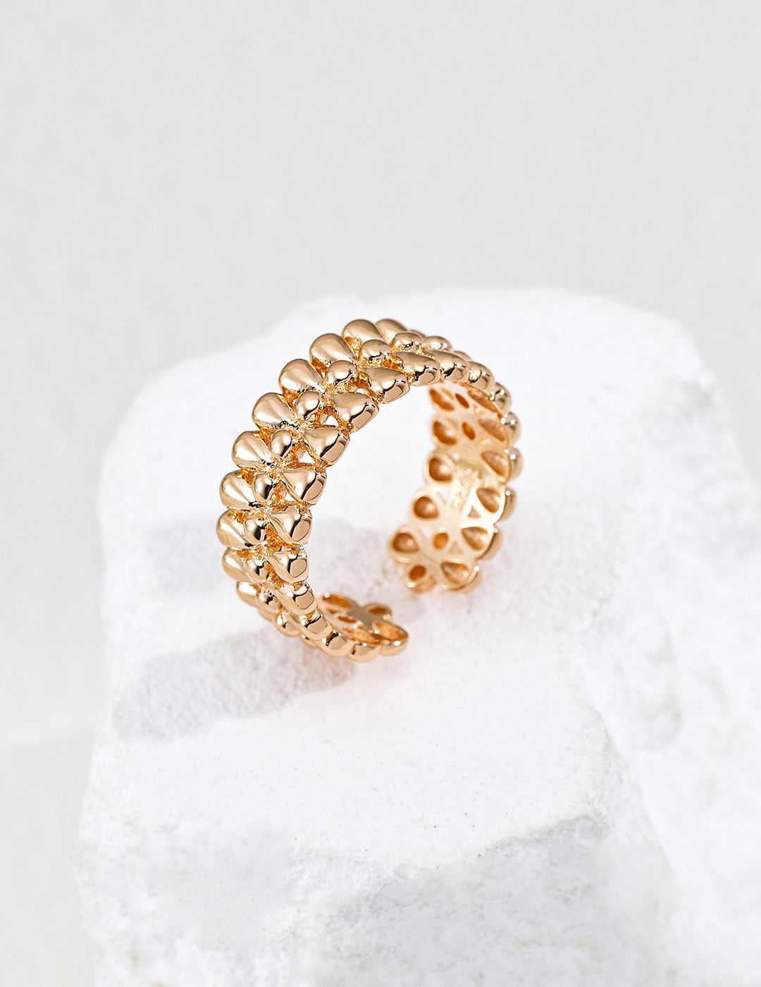 Tissage Wide Band Ring