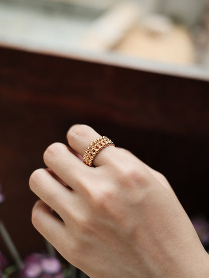 Tissage Wide Band Ring – view 3