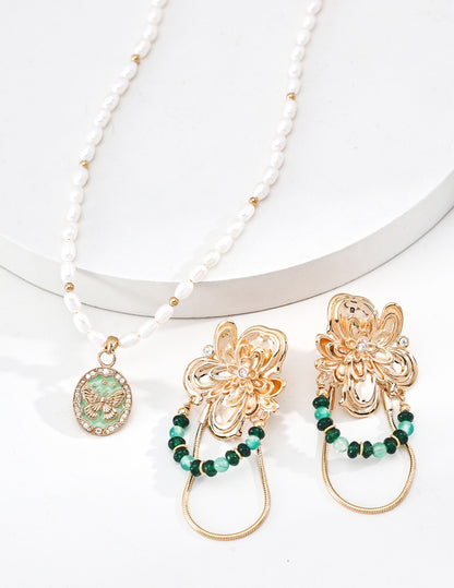 Papillon Medallion Necklace