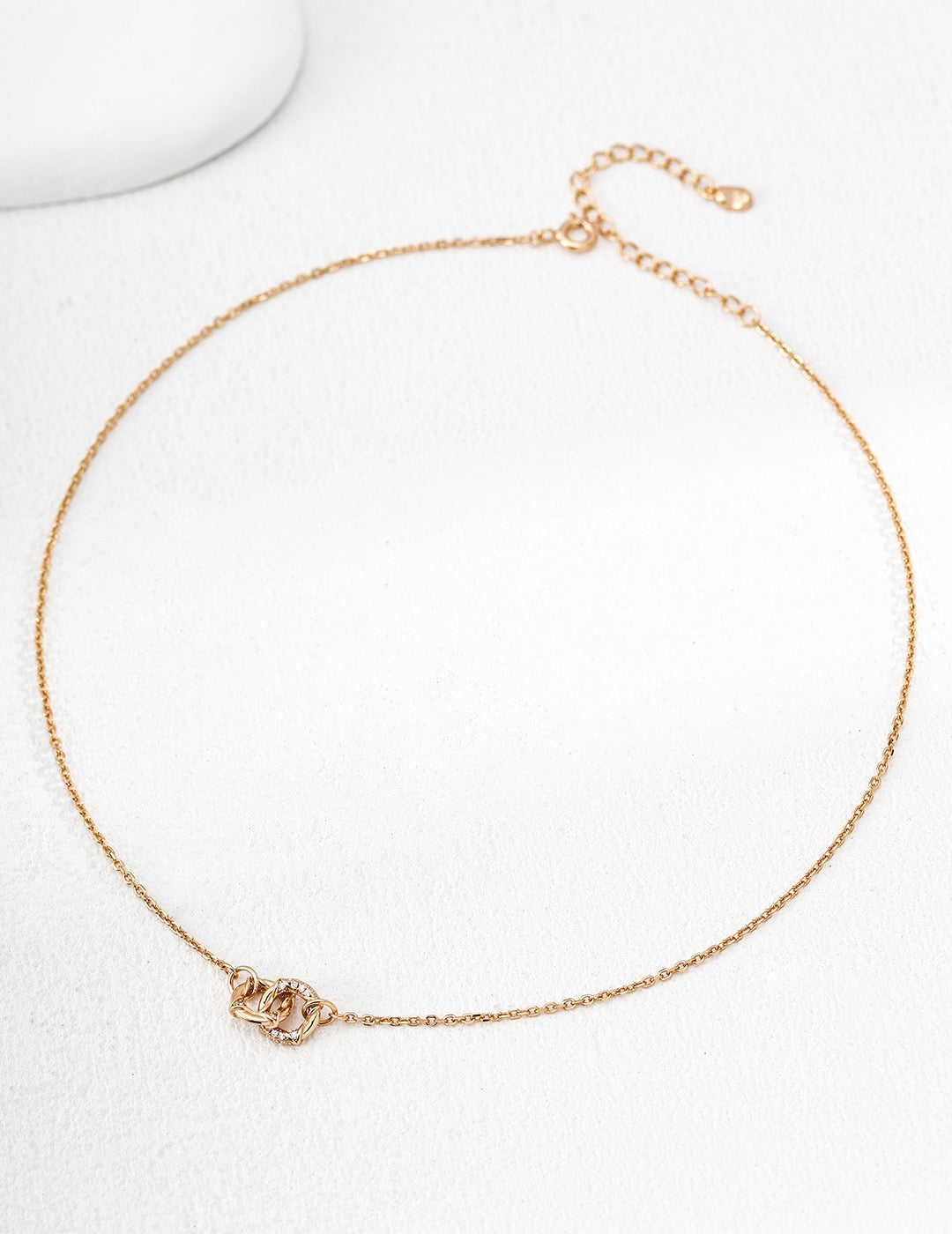 Petite Rose Pendant Necklace – view 4