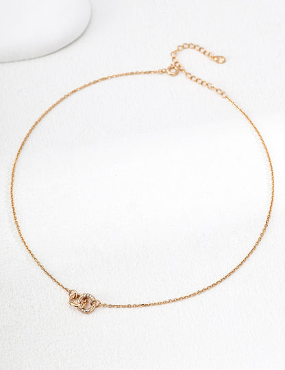 Petite Rose Pendant Necklace – view 4