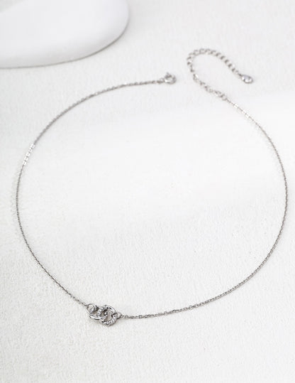 Petite Rose Pendant Necklace – view 2