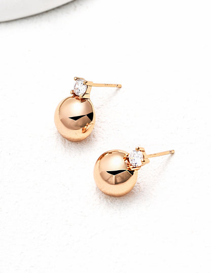 Sphère Crystal Drop Earrings – view 4