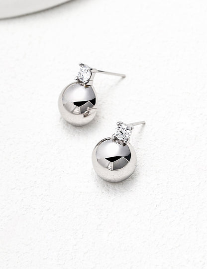 Sphère Crystal Drop Earrings
