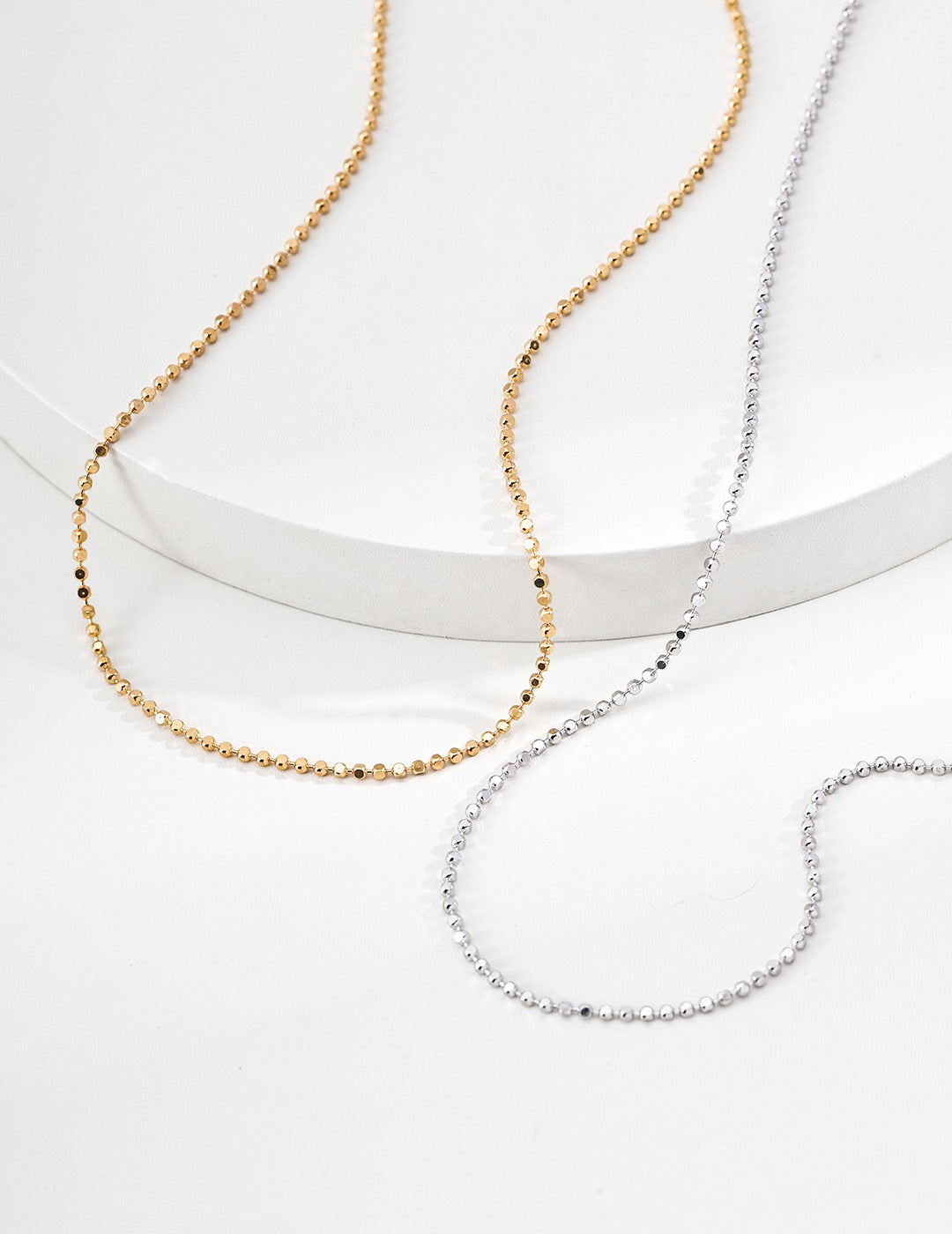 Sphère Beaded Chain Necklace — view 3