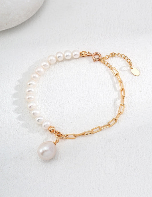 Équilibre Pearl Chain Bracelet — view 2