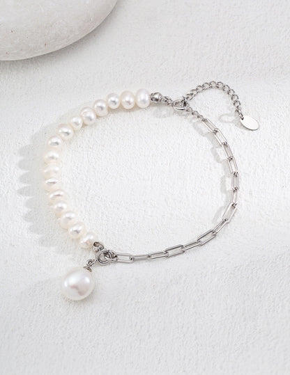 Équilibre Pearl Chain Bracelet — view 4