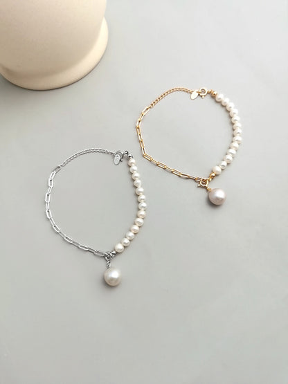 Équilibre Pearl Chain Bracelet — view 9
