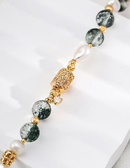 Brume Verte Pearl Bracelet — view 1