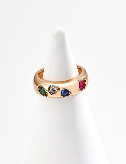 Mosaïque Gemstone Ring — view 1