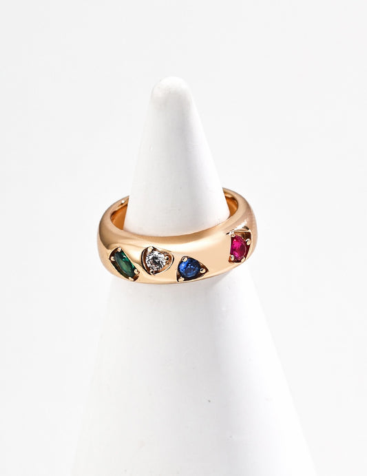 Mosaïque Gemstone Ring — view 1
