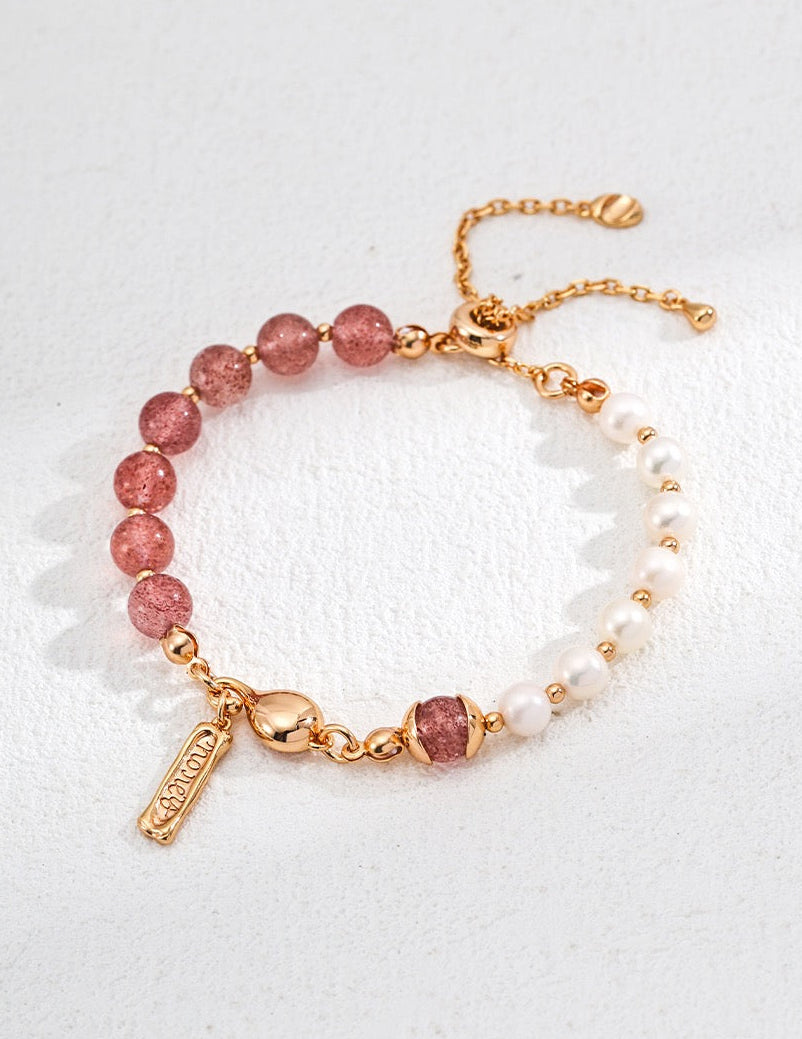 Jardin Gemstone Pearl Bracelet — view 2