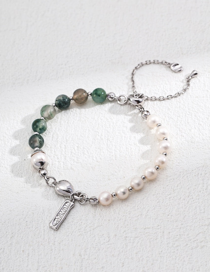 Jardin Gemstone Pearl Bracelet — view 3