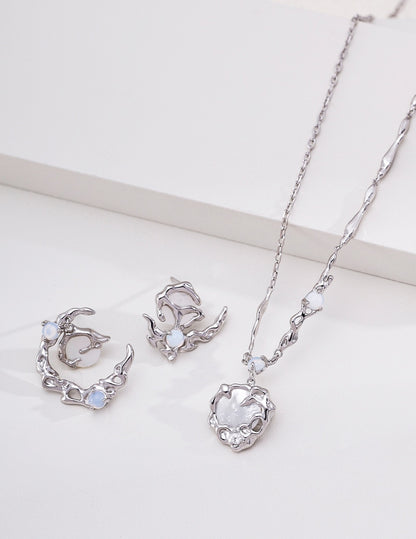 Luna Shell Pendant Necklace — view 3