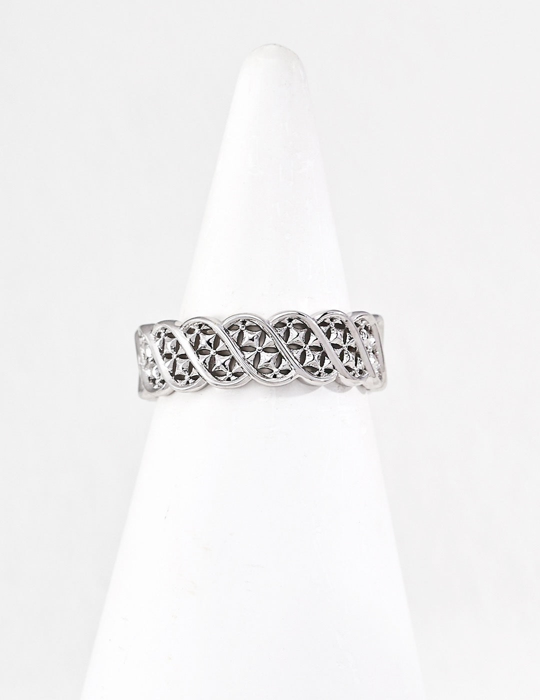 Tresse Lattice Ring — view 2
