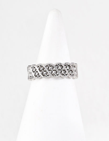 Tresse Lattice Ring — view 2