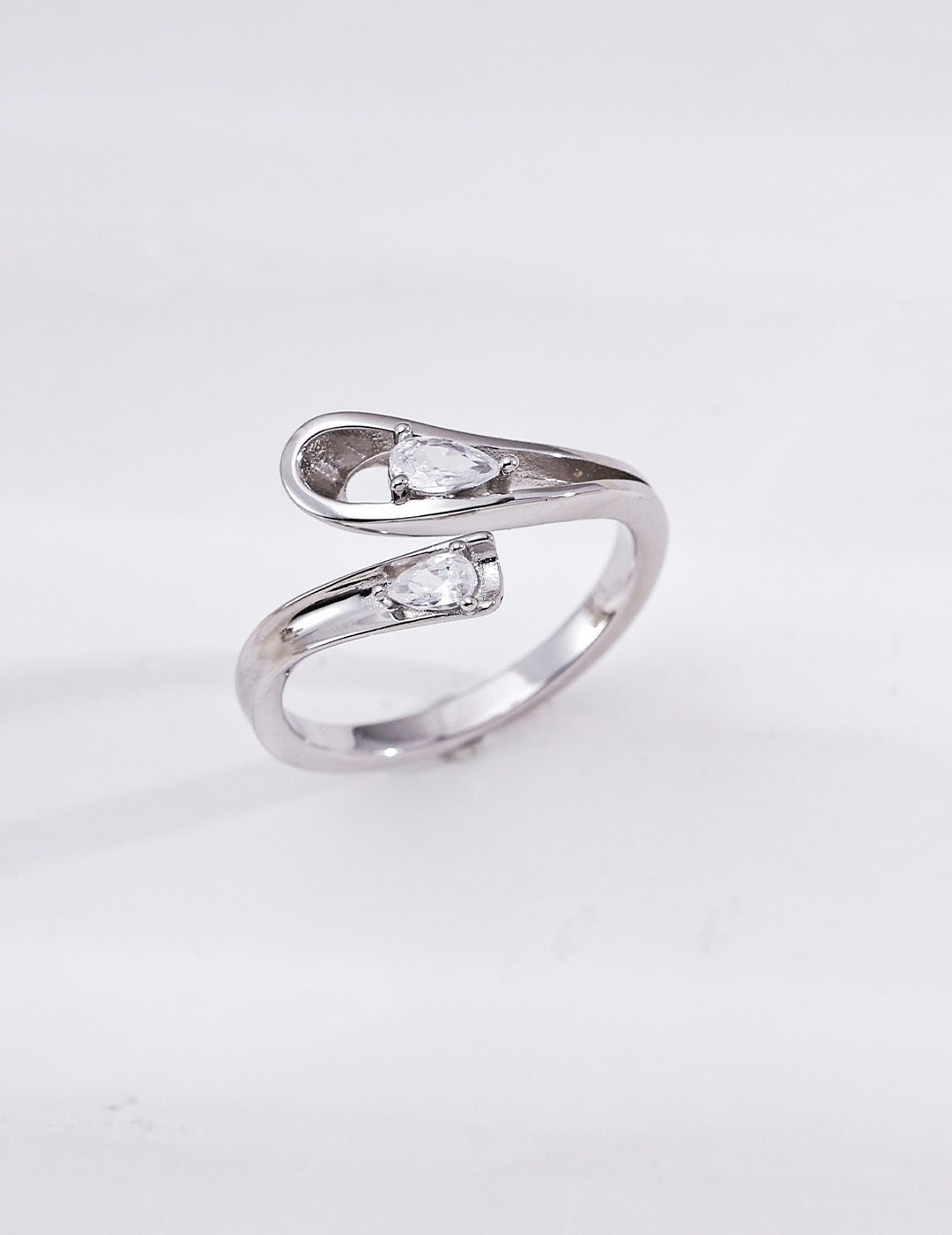 Élan Crystal Wrap Ring – view 2