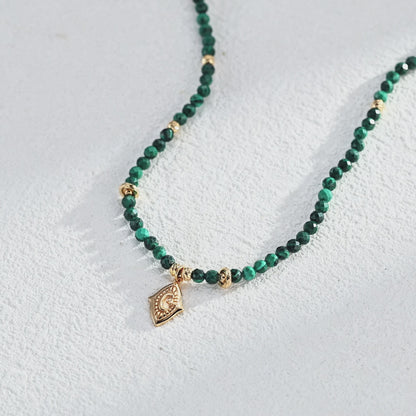 Forêt Beaded Talisman Necklace