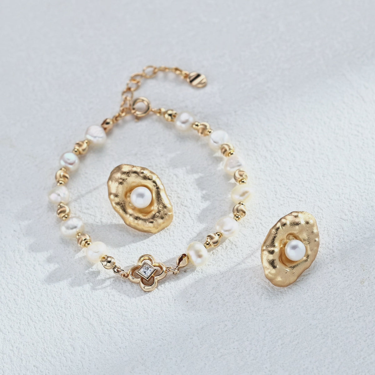 Petite Fleur pearl bracelet styling video