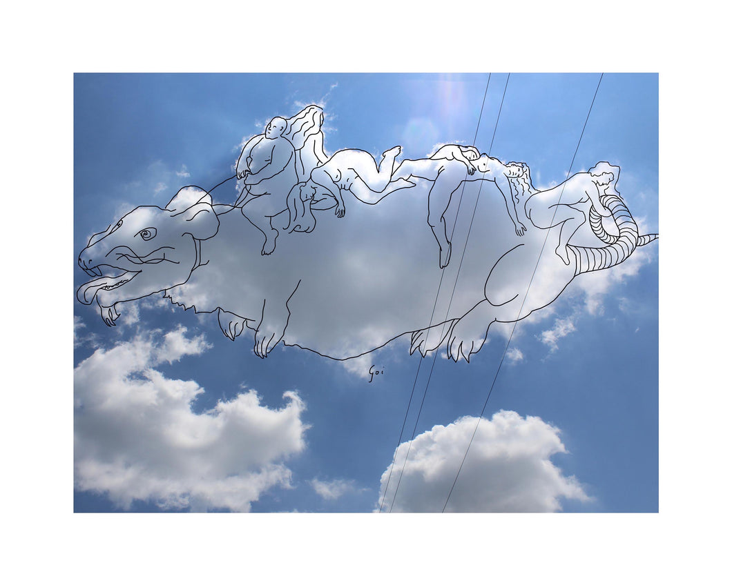 MARCO GOI - nuvole disegnate -